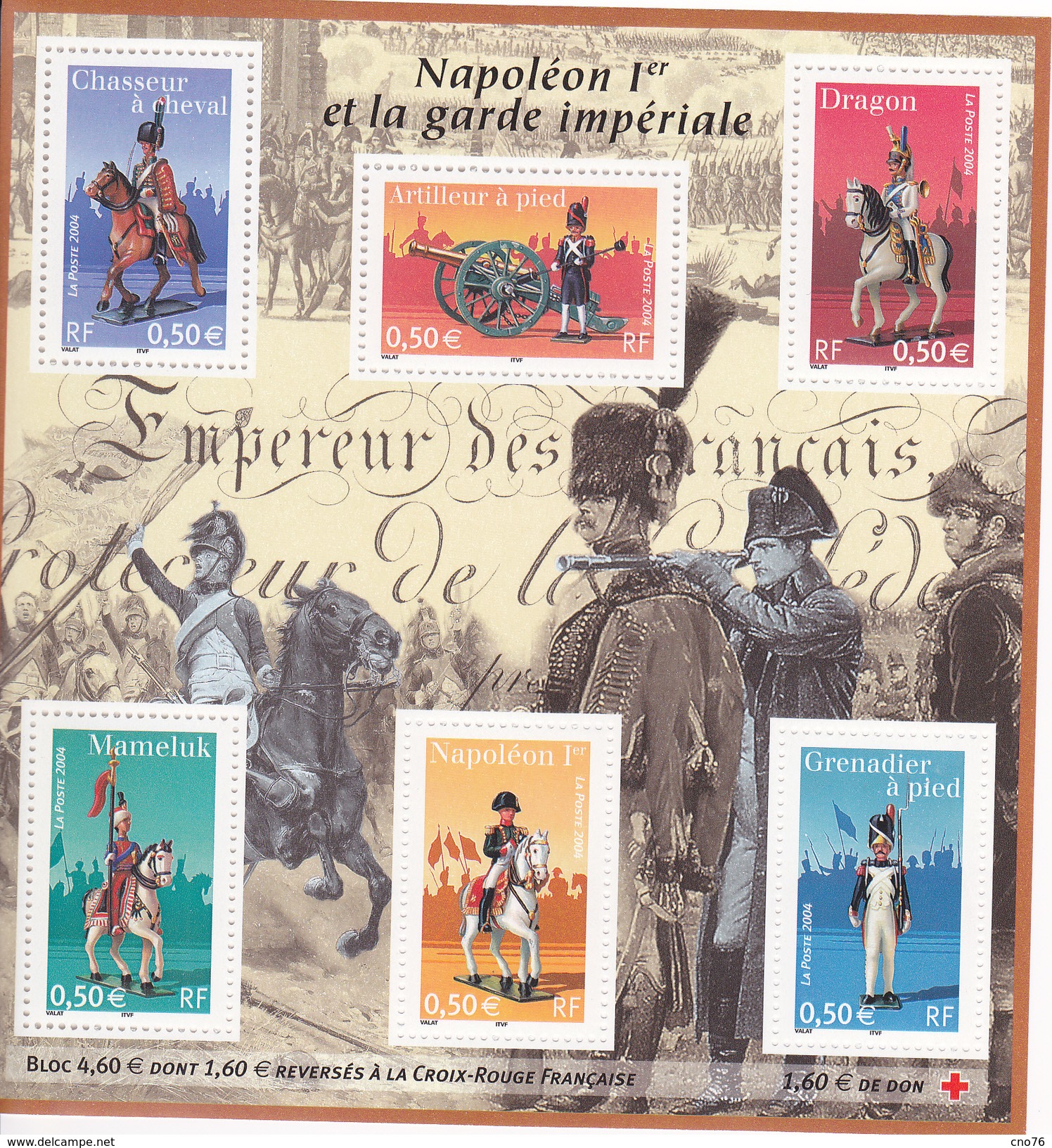 France Bloc N° 72** Napoléon Bloc Neuf 2004 - Nuevos