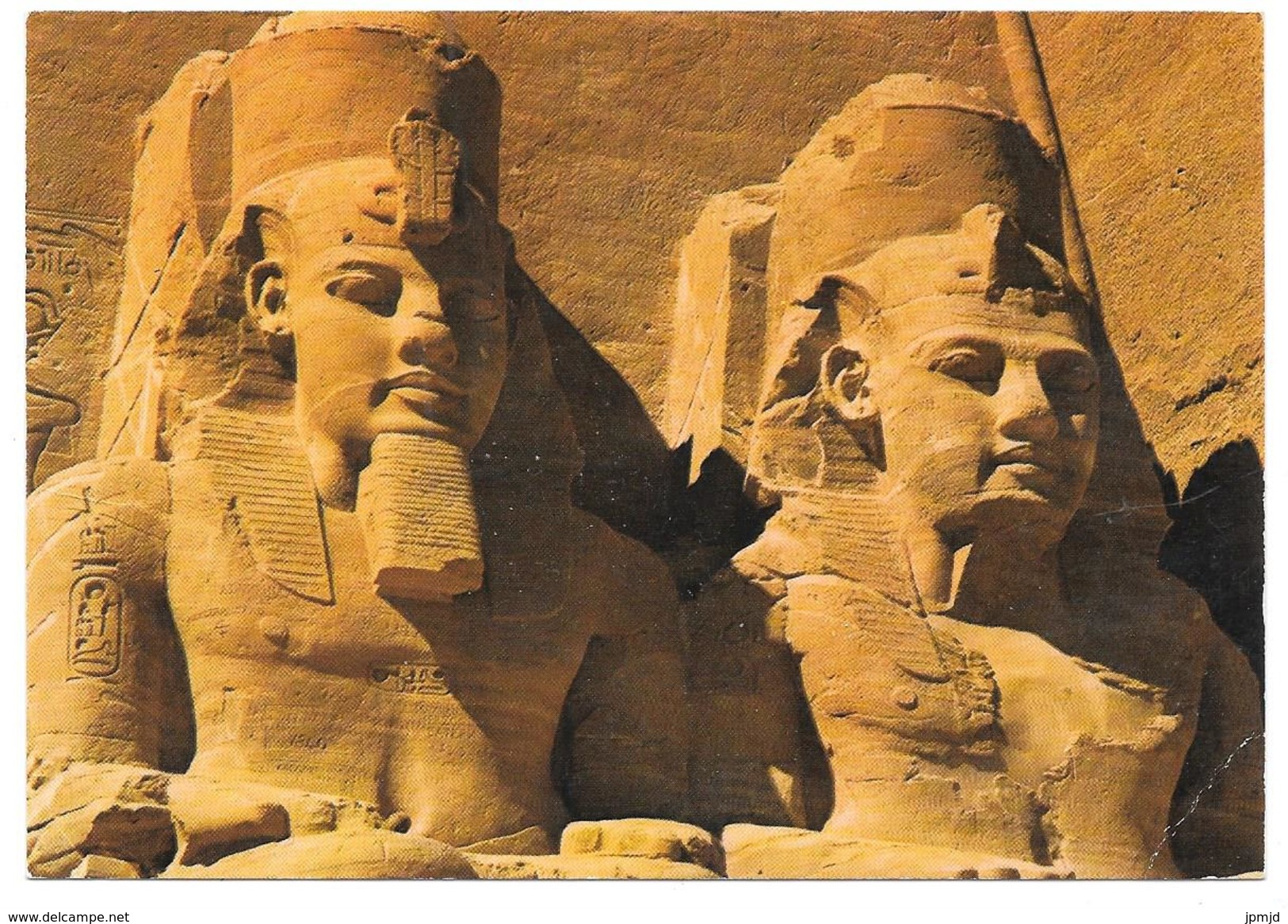 EGYPT - Abou Simbel - Rock Temple Of Ramses II - Partial View Of The Gigantic Statues - Abu Simbel Temples