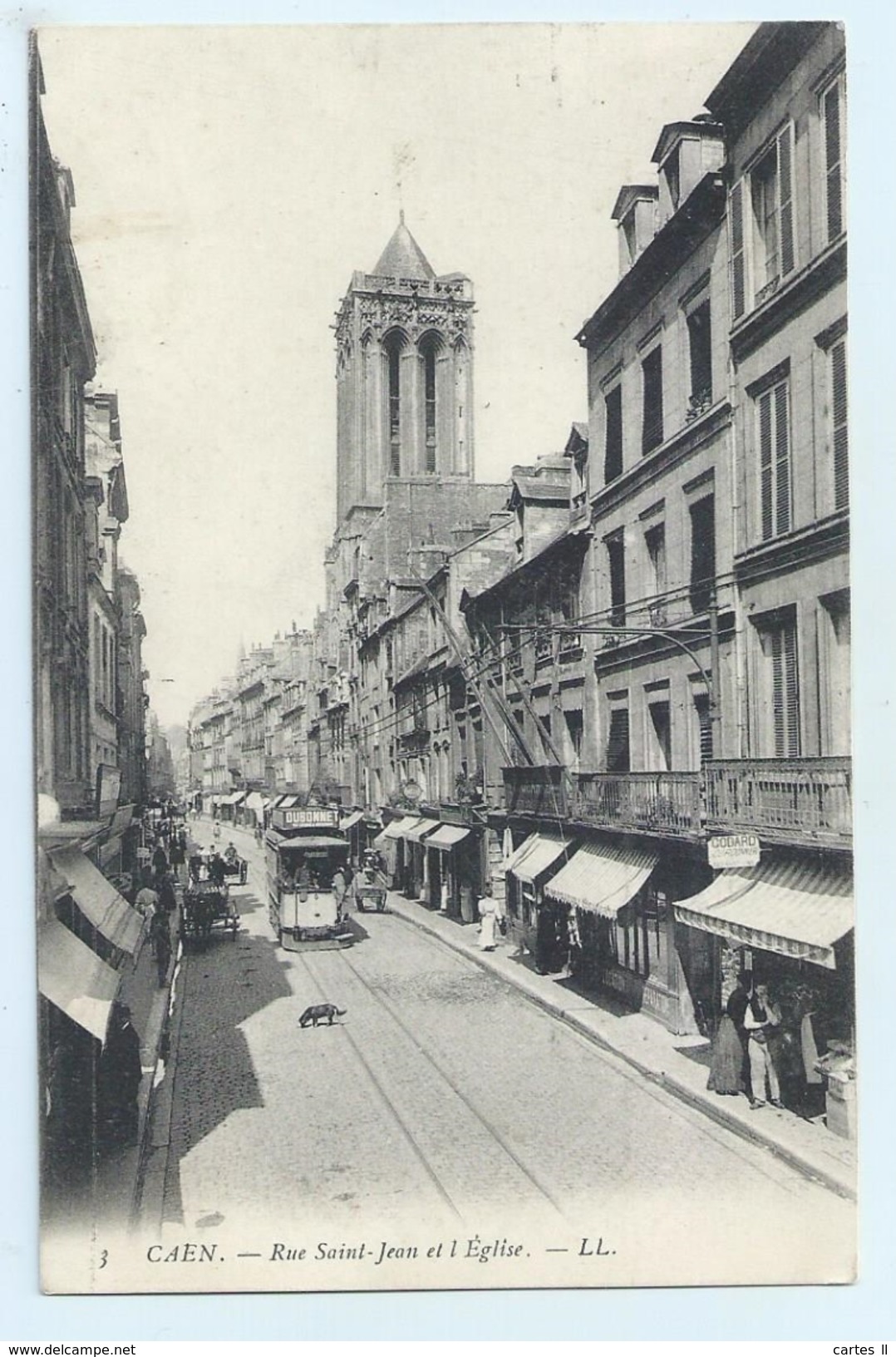 DC 210 - Caen - Rue Saint-Jean Et L'Eglise - LL 3 - Caen