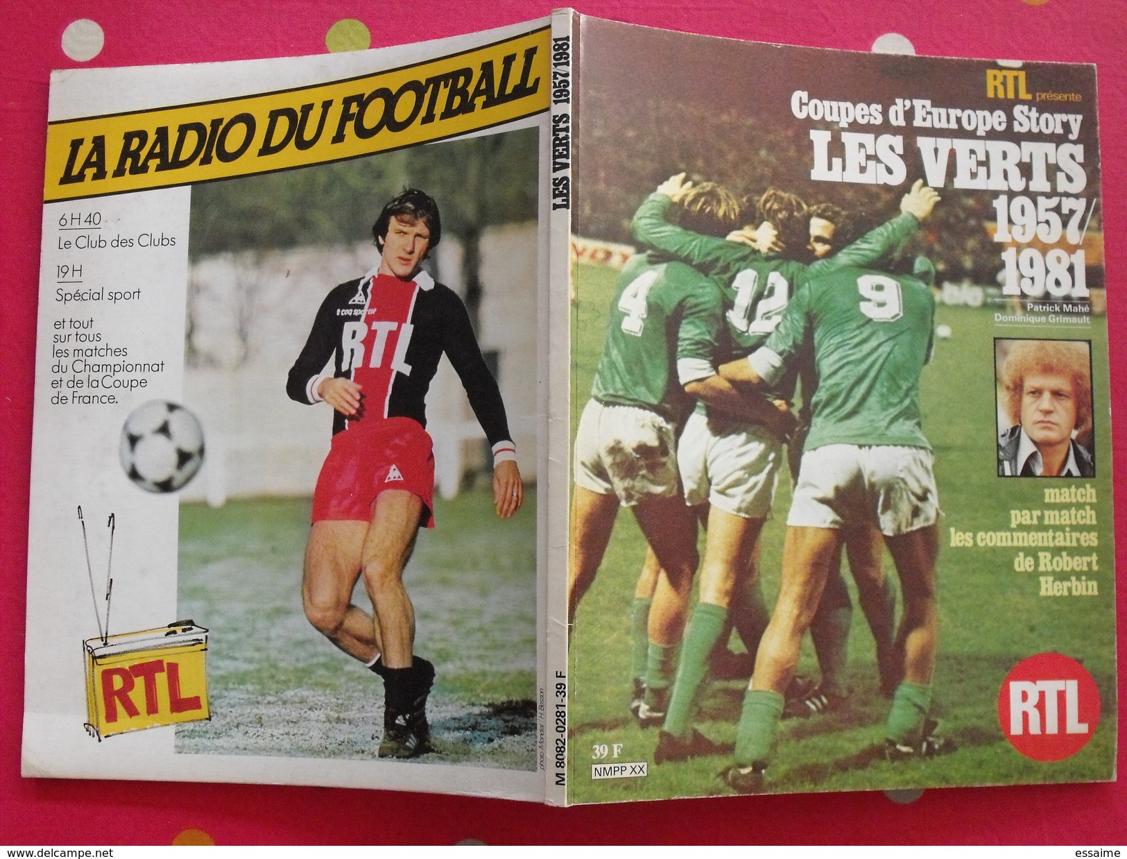 RTL Présente Les Vets 1957/1981. Saint-Etienne. Football. 128 Pages Nombreuses Photos. 1981 - Sport