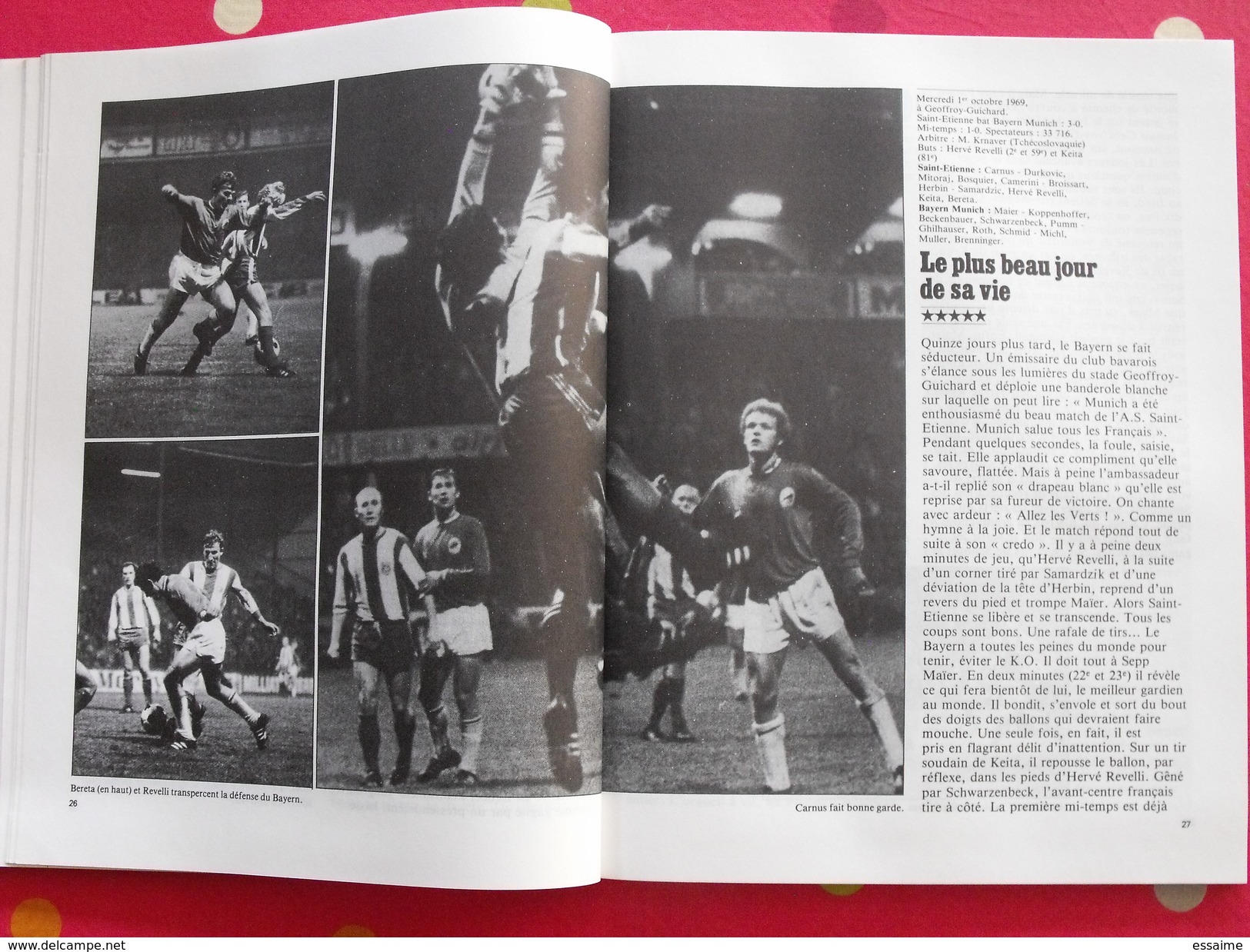 RTL présente Les vets 1957/1981. Saint-Etienne. football. 128 pages nombreuses photos. 1981