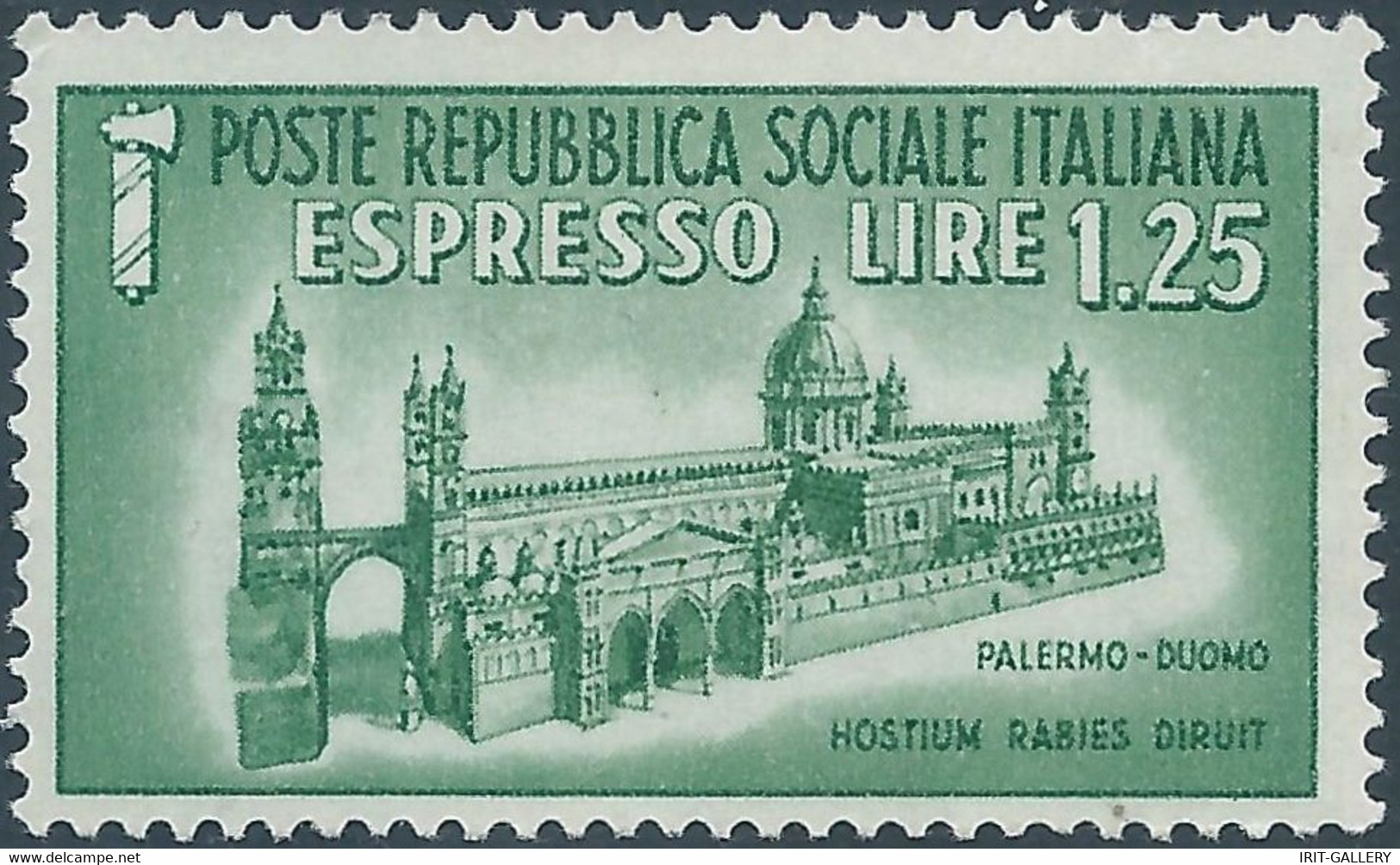 ITALY ITALIA ITALIEN ITALIE 1944 REPUBBLICA SOCIALE , Mint - Correo Urgente