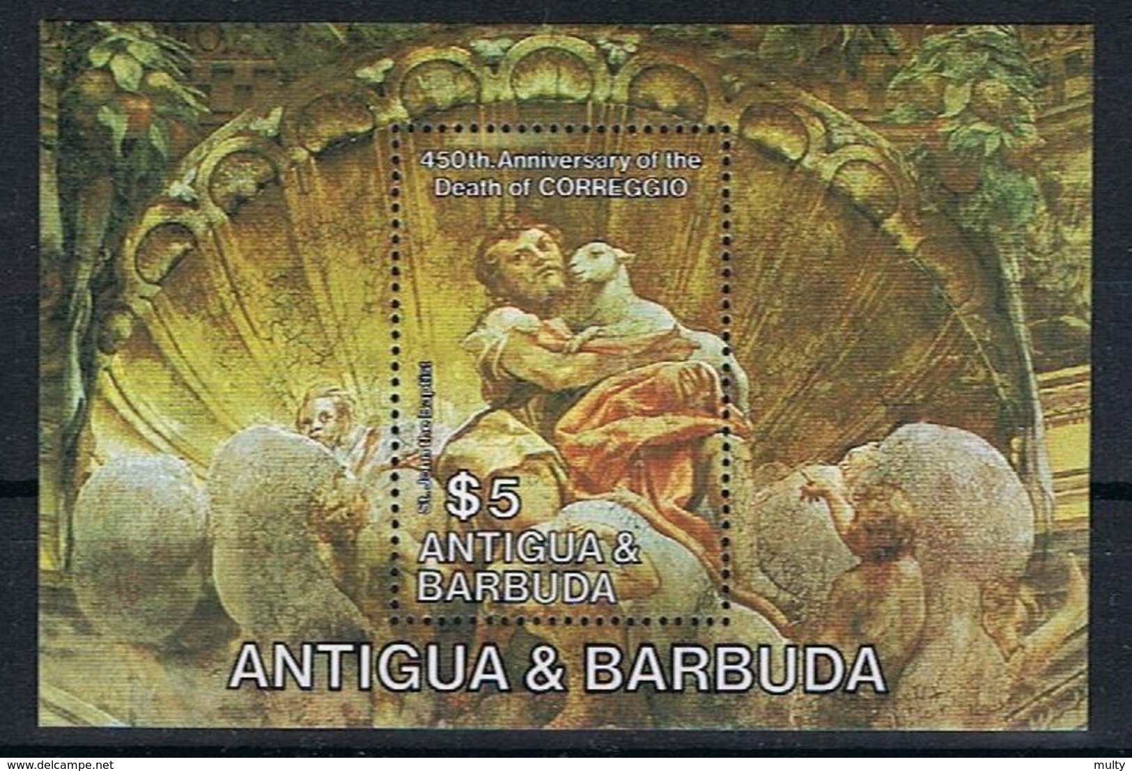 Antigua & Barbuda Y/T Blok 83 (**) - Antigua Et Barbuda (1981-...)