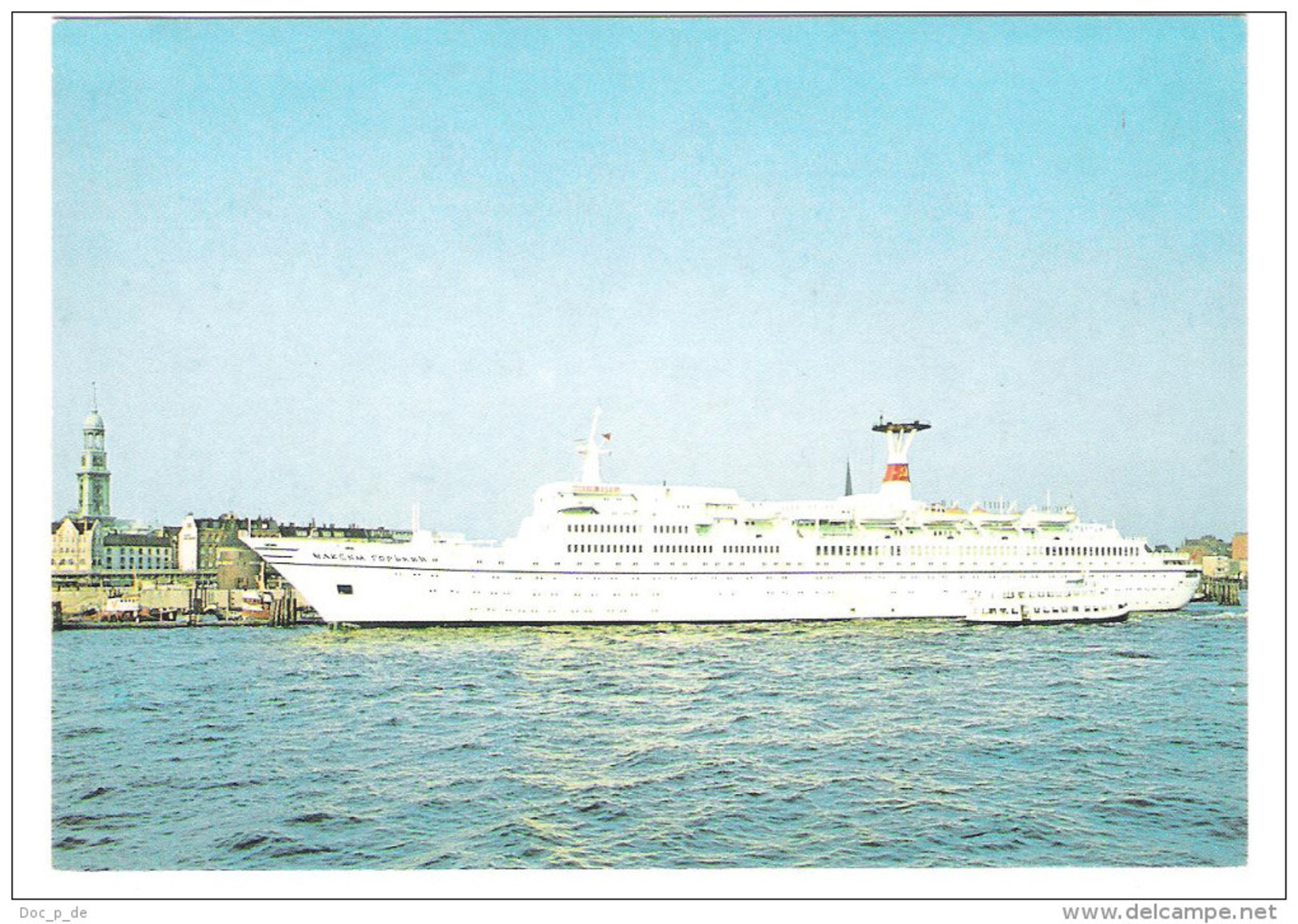 Russia Liner - TS  " Maxim Gorki " - Schiff - Ship - Dampfer - Paquebots