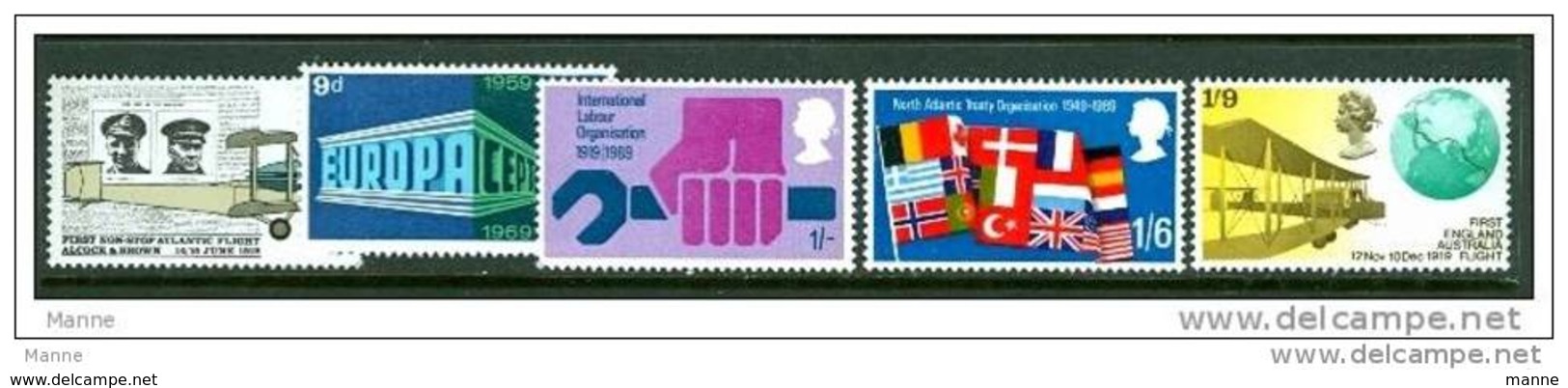 -GB- 1969- "EUROPA" (**) MNH - Unused Stamps