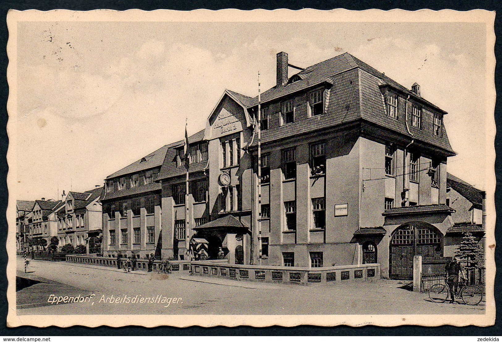 6741 - Alte Foto Ansichtskarte - Eppendorf - Arbeitsdienstlager - Gel 1936 - RAD - Schlesinger - Brand-Erbisdorf