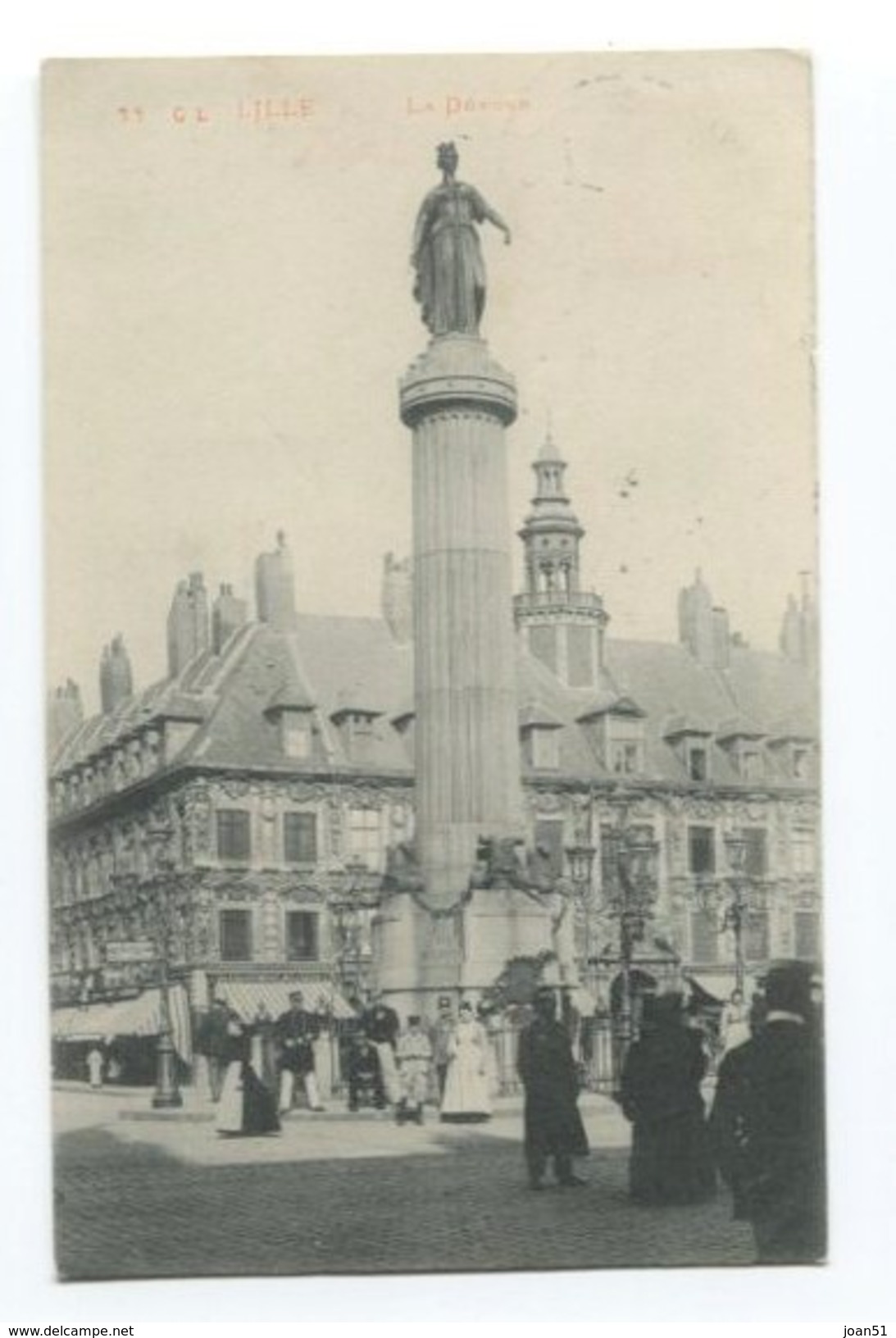 C 28   LILLE LA DEESSE 1905 - Lille