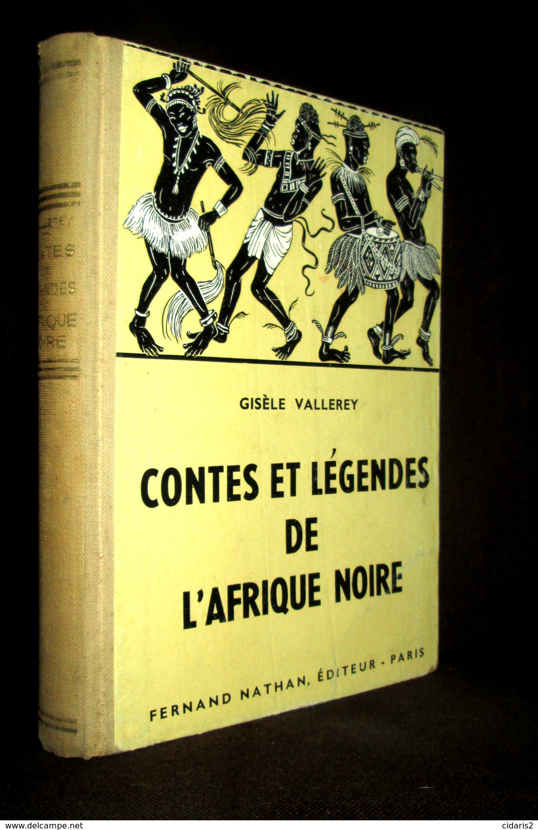 "CONTES Et LEGENDES D'AFRIQUE NOIRE" VALLEREY Africa Afrika Dessin Conte Legende Storie Nathan 1955 ! - Contes