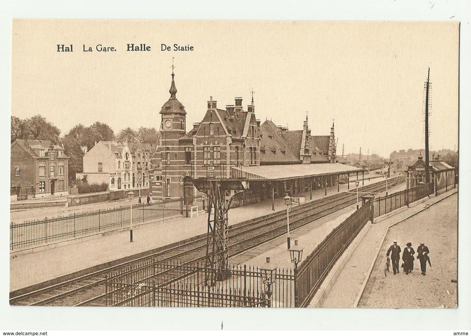 Hal - Halle   *  La Gare - De Statie (Station) - Halle