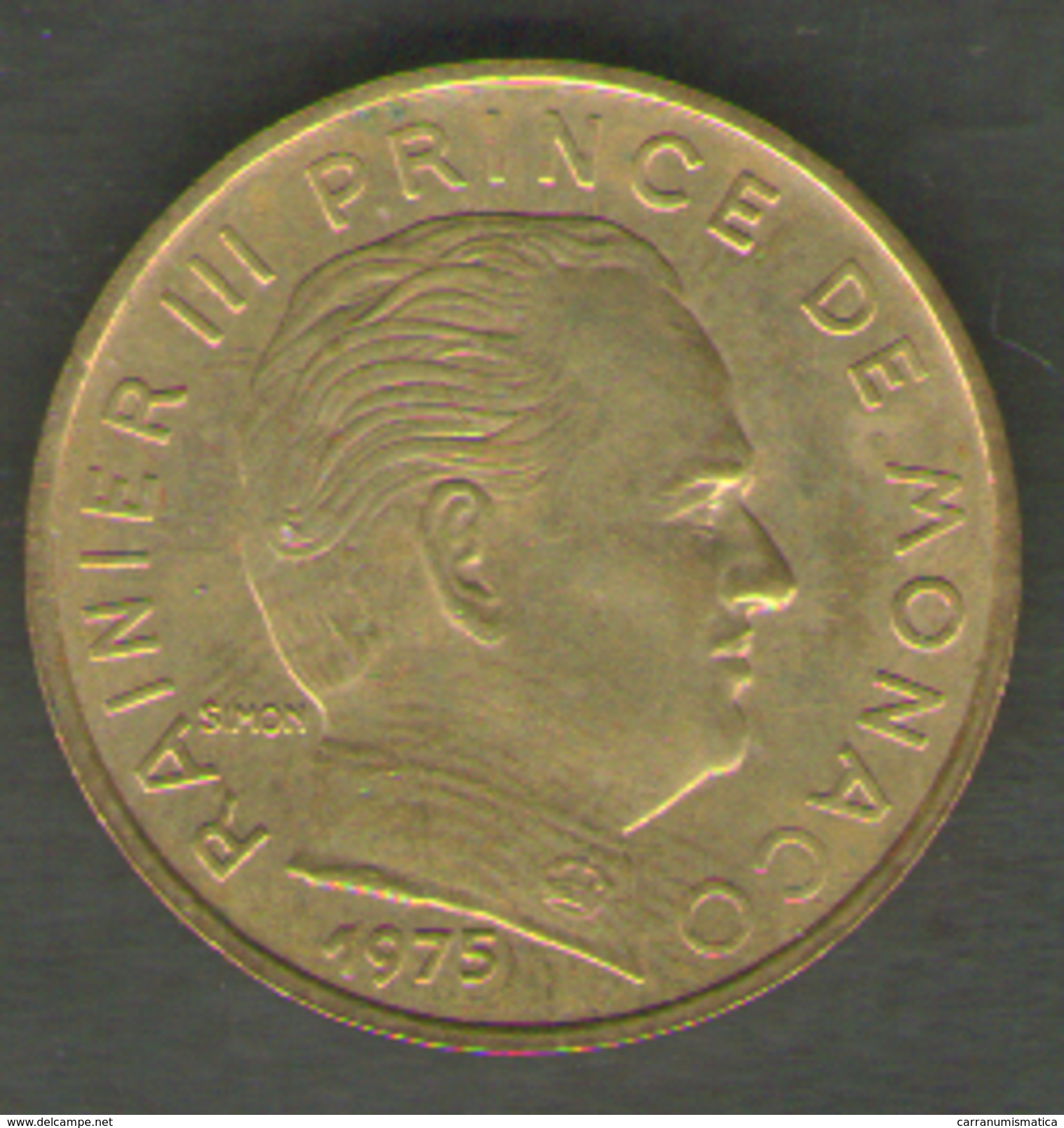 MONACO 10 CENTIMES 1975 - 1960-2001 Francos Nuevos