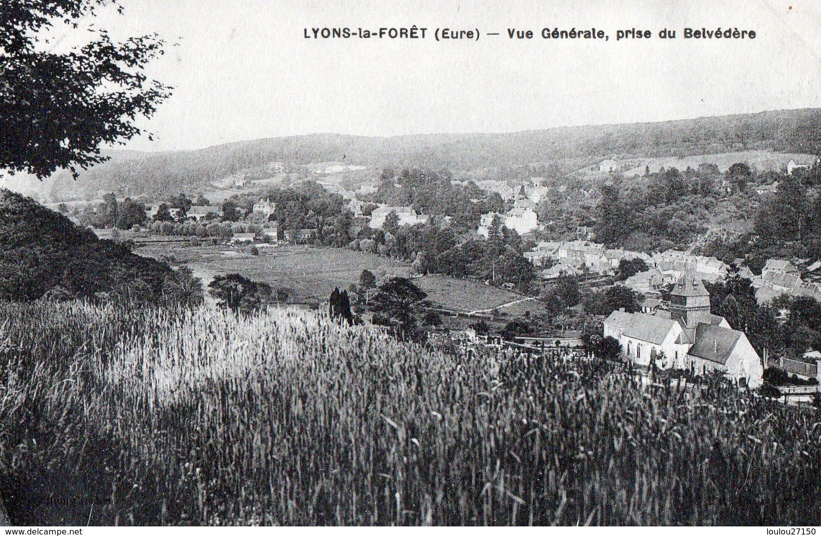 LYONS-LA-FORET (Eure) - Vue Générale, Prise Du Belvédère - Lyons-la-Forêt