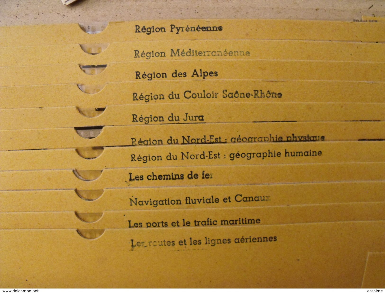 Photo Film Pédagogique. OSEF Office Scolaire D'études Par Le Film. Géographie France Et Colonies - Bobines De Films: 35mm - 16mm - 9,5+8+S8mm