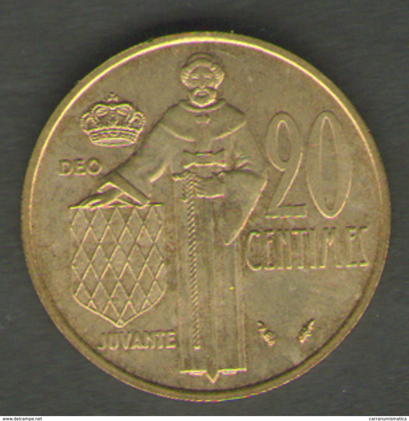 MONACO 20 CENTIMES 1979 - 1960-2001 Franchi Nuovi