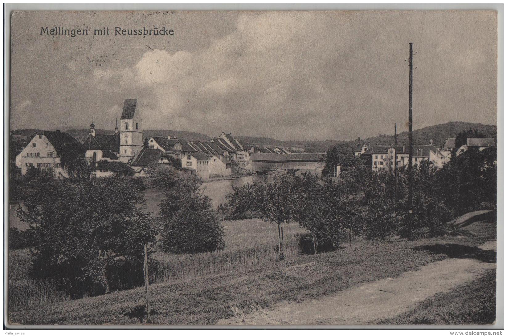 Mellingen Mit Reussbrücke - Photo: Tim Geering No. 1030 - Mellingen