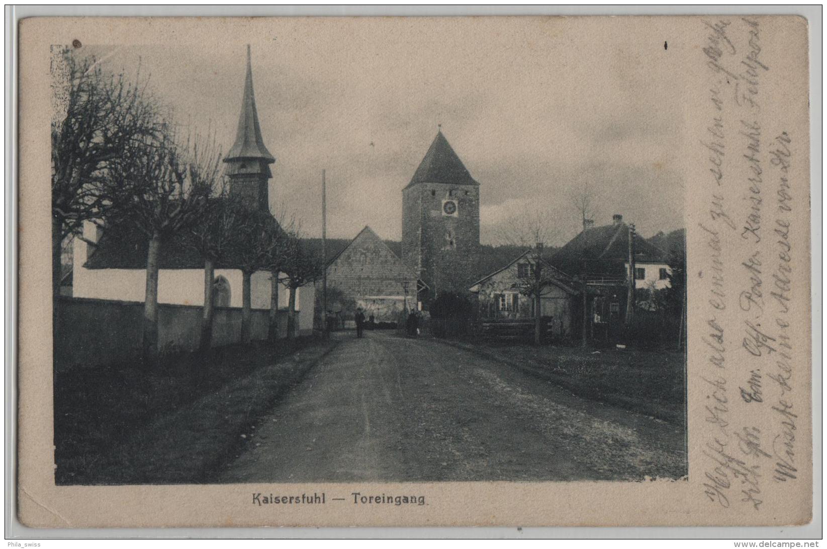 Kaiserstuhl AG -Toreingang - Photo: Gebr. Zimmermann - Kaiserstuhl