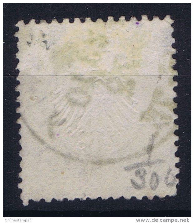 Deutsche Reich:  Mi Nr 1 Gestempelt/used/obl.   1867 - Gebraucht