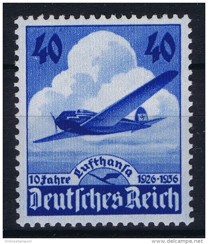 Deutsche Reich:  Mi Nr 603 MNH/**/postfrisch/neuf Sans Charniere 1936 Some Spots In Gum - Ungebraucht