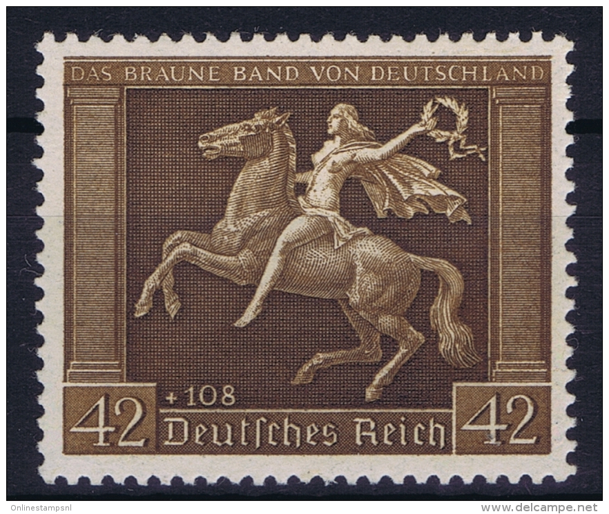 Deutsche Reich:  Mi Nr 671 MNH/**/postfrisch/neuf Sans Charniere 1938 - Ungebraucht