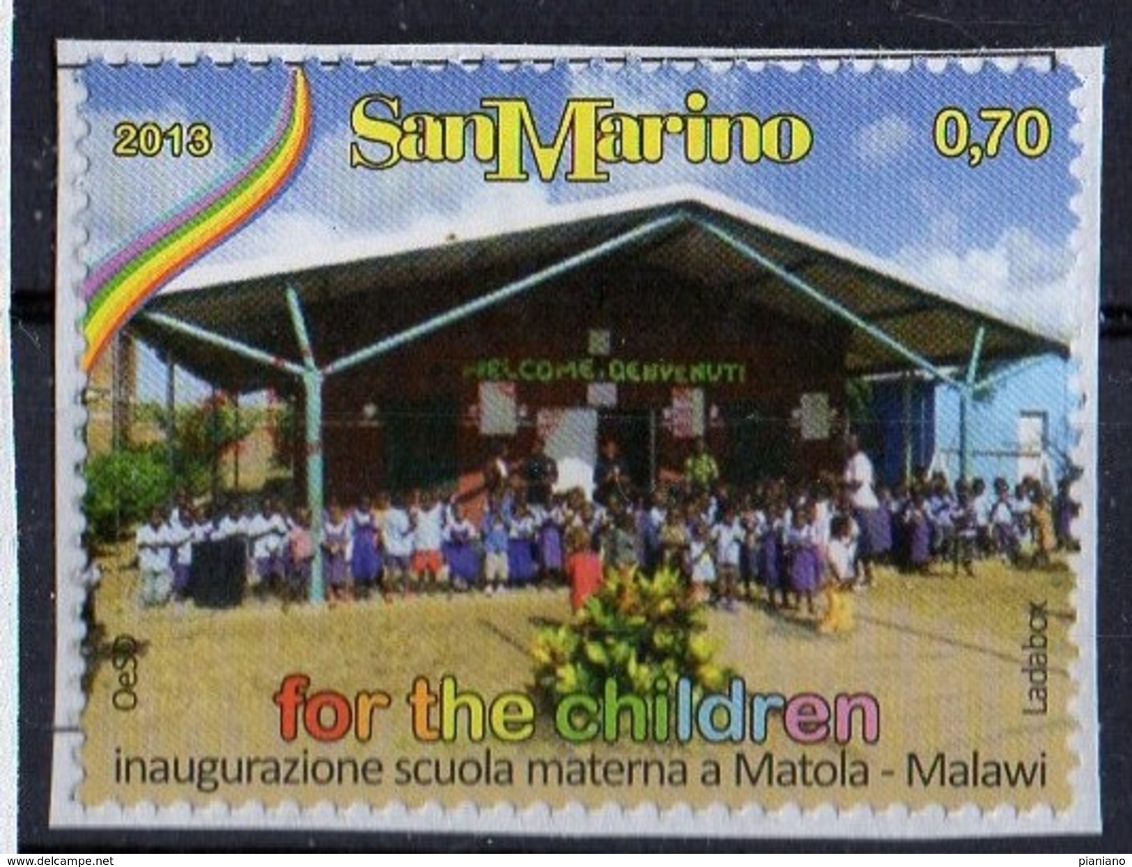 PIA  -  SMAR  -  2013  : Inaugurazione Di Una Scuola Materna A Matola (Malawi) -  (SAS  2409) - Usados