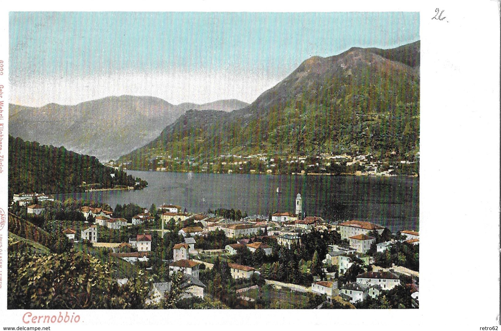 CERNOBBIO &rarr; Sehr Schöne Und Alte Karte, Ca.1900 - Como