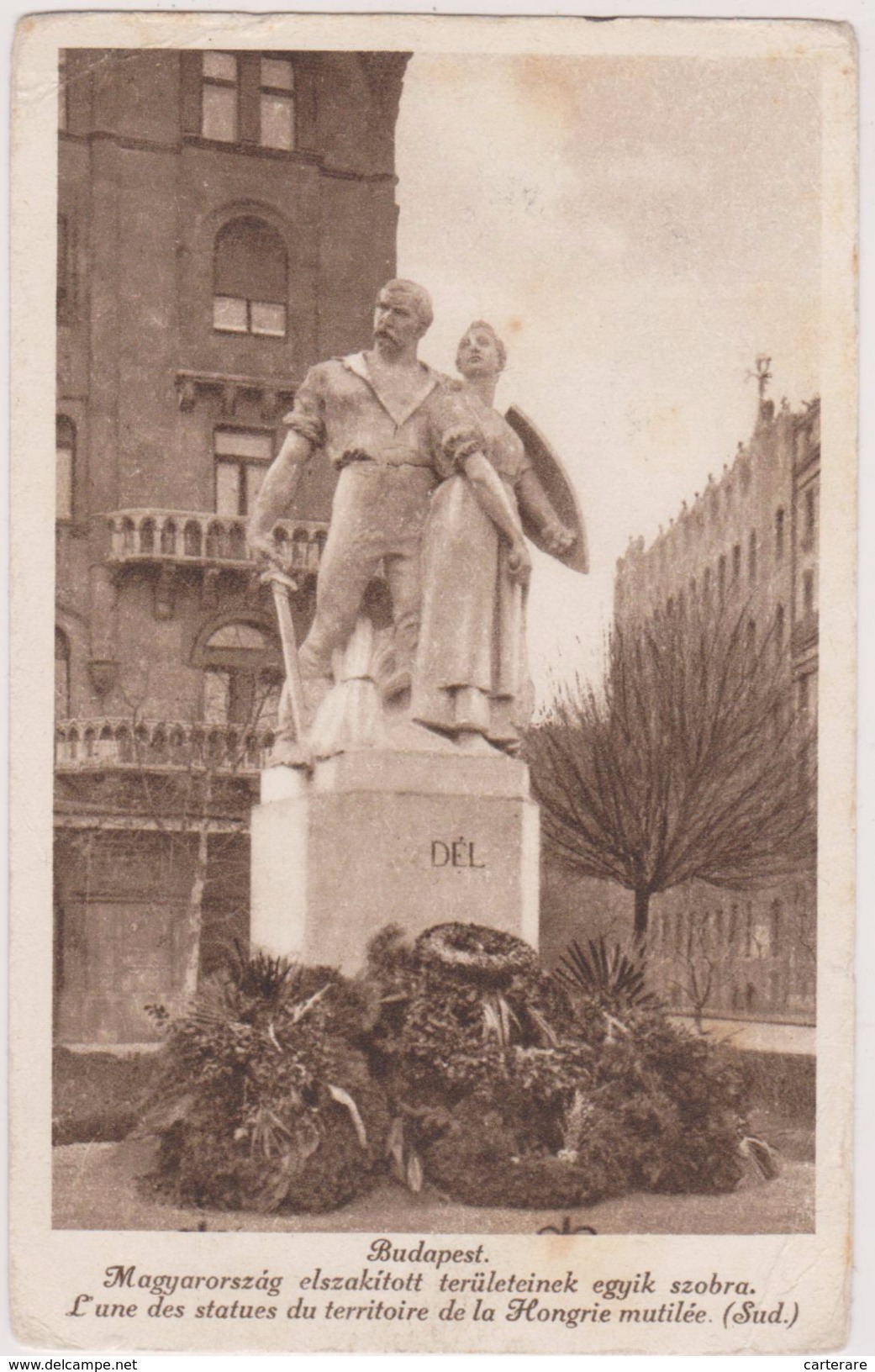 HONGRIE,1912 ,HUNGARY ,BUDAPEST,monument Aux Morts - Hongrie