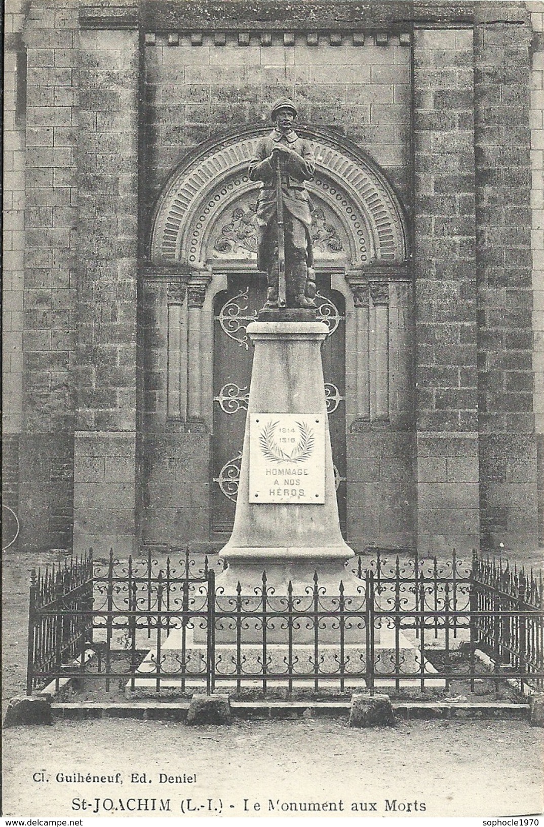 LOIRE ATLANTIQUE - 44 - SAINT JOACHIM - Monument Aux Morts - Saint-Joachim