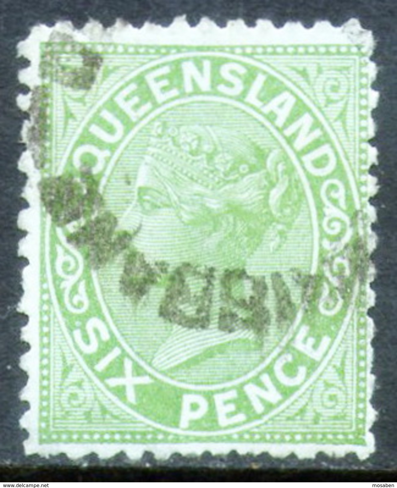 QUEENSLAND	-	Yv. 55	-			QUE-6807 - Oblitérés