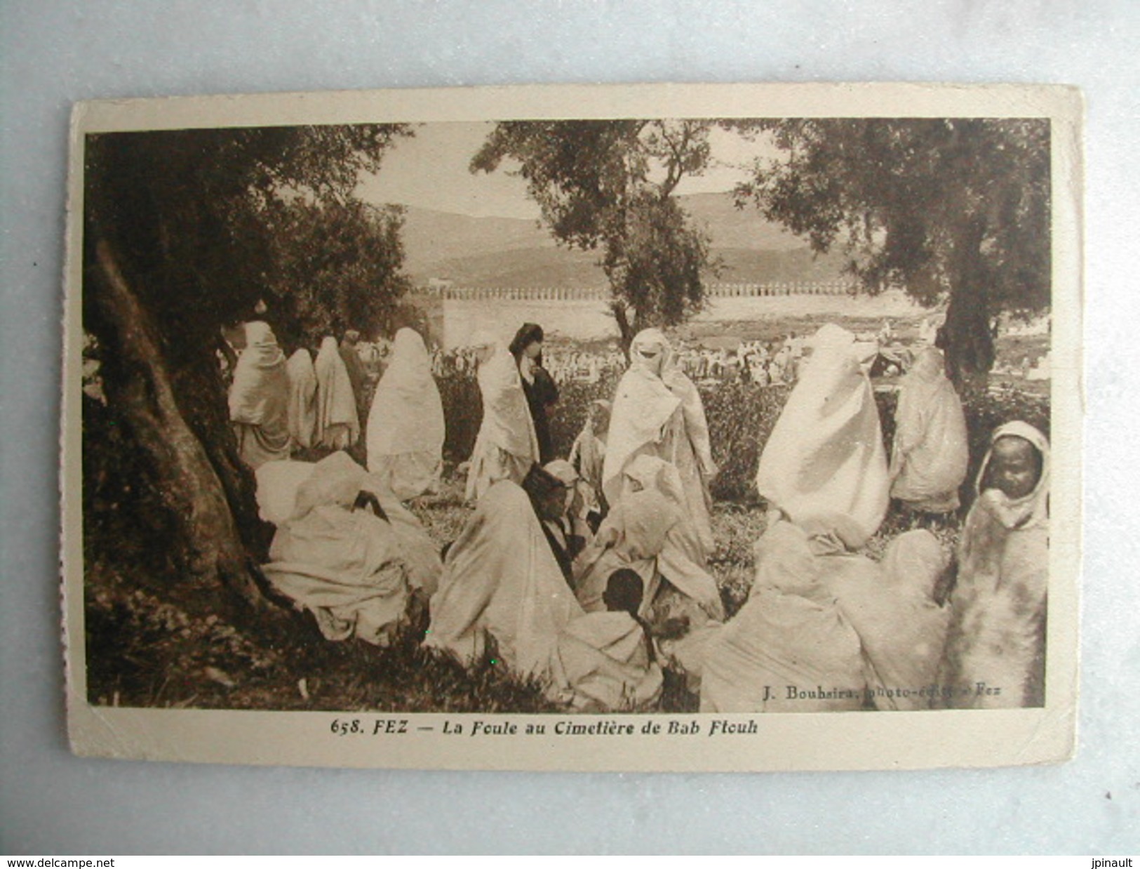 SCENES ET TYPES - FEZ - La Foule Au Cimetière De Bab Ftouh - Afrique