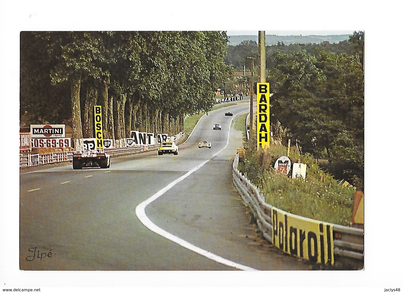 LE MANS  (cpsm 72)  Circuit Des 24 Heures - Sortie Du Virage Au Tertre Rouge -   - L 1 - Le Mans