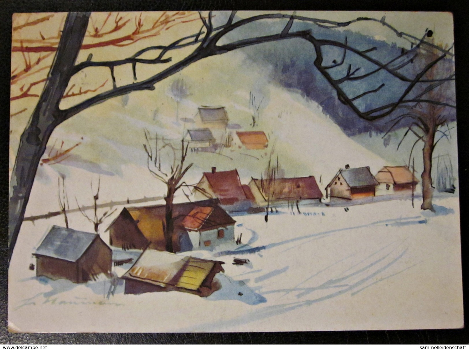 Alte Weihnachtskarte Ansichtskarte Postkarte DDR Gel. Dresden - Plauen Sachsen - Autres & Non Classés