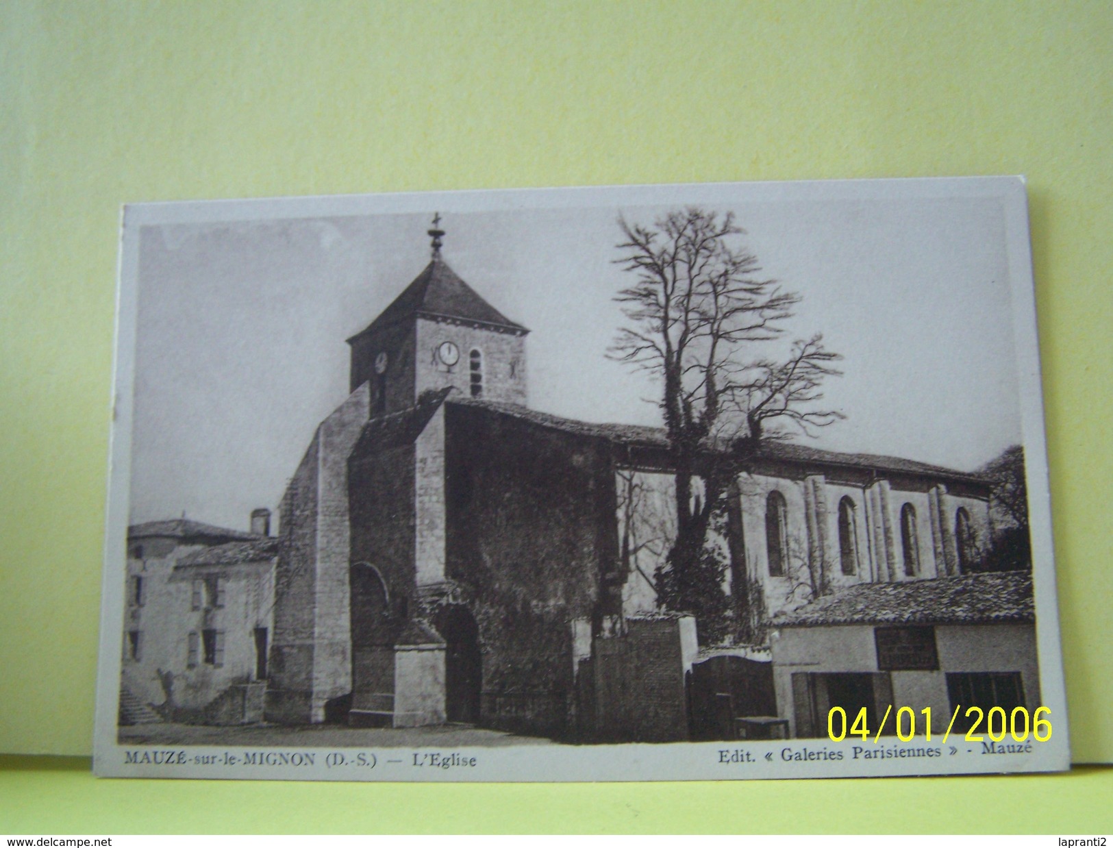 MAUZE (DEUX-SEVRES) L'EGLISE. - Mauze Sur Le Mignon