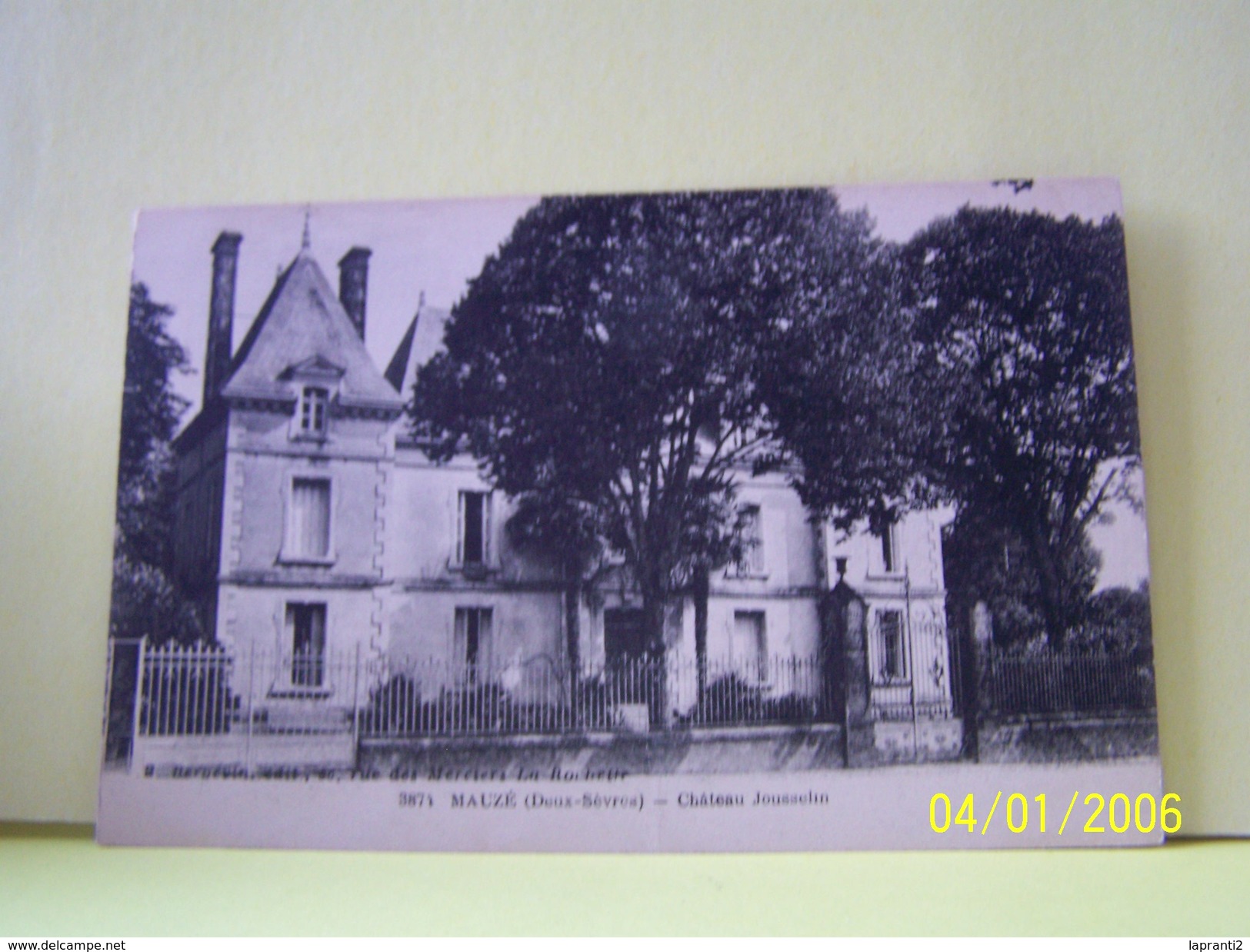 MAUZE (DEUX-SEVRES) CHATEAU JOUSSELIN. - Mauze Sur Le Mignon