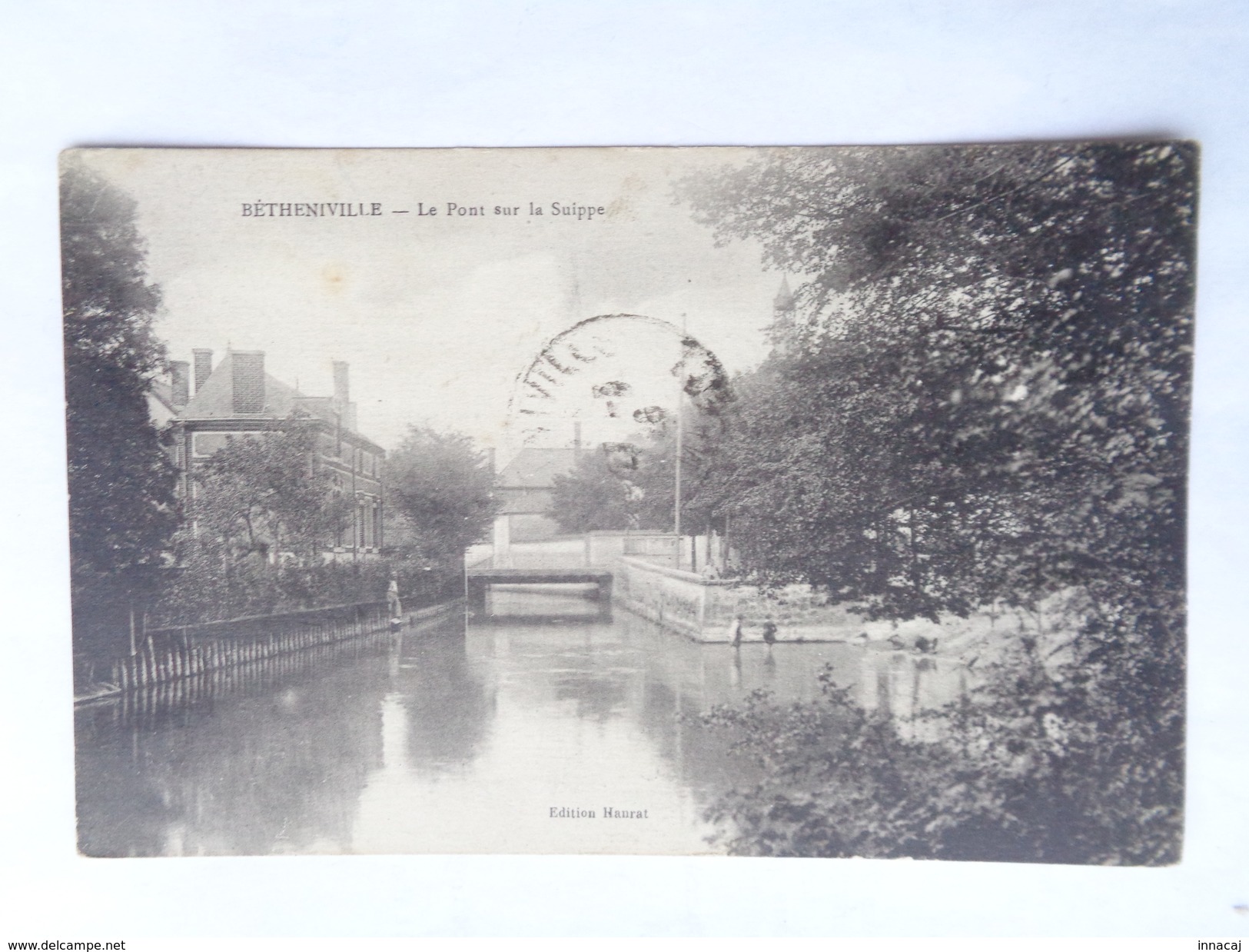 Réf: 65-3-37.          BETHENIVILLE            Le Pont Sur La Suippe. - Bétheniville