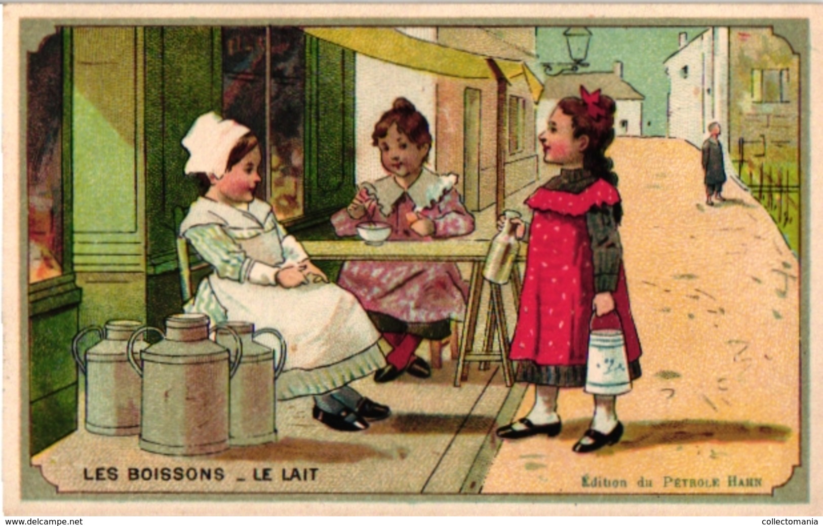 12 Cards Pub Pétrole Hahn Pour Chevelure C1900 Les Boissons Imp Laas Coco Café Champagne Thé Bière Vin Chianti Sirops - Sonstige & Ohne Zuordnung