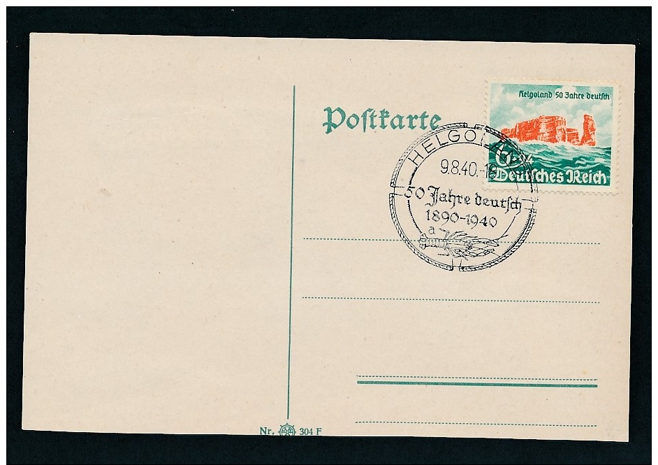 D.Reich -Sonderstempel - Helgoland  ( G6620 ) Siehe Foto - Briefe U. Dokumente