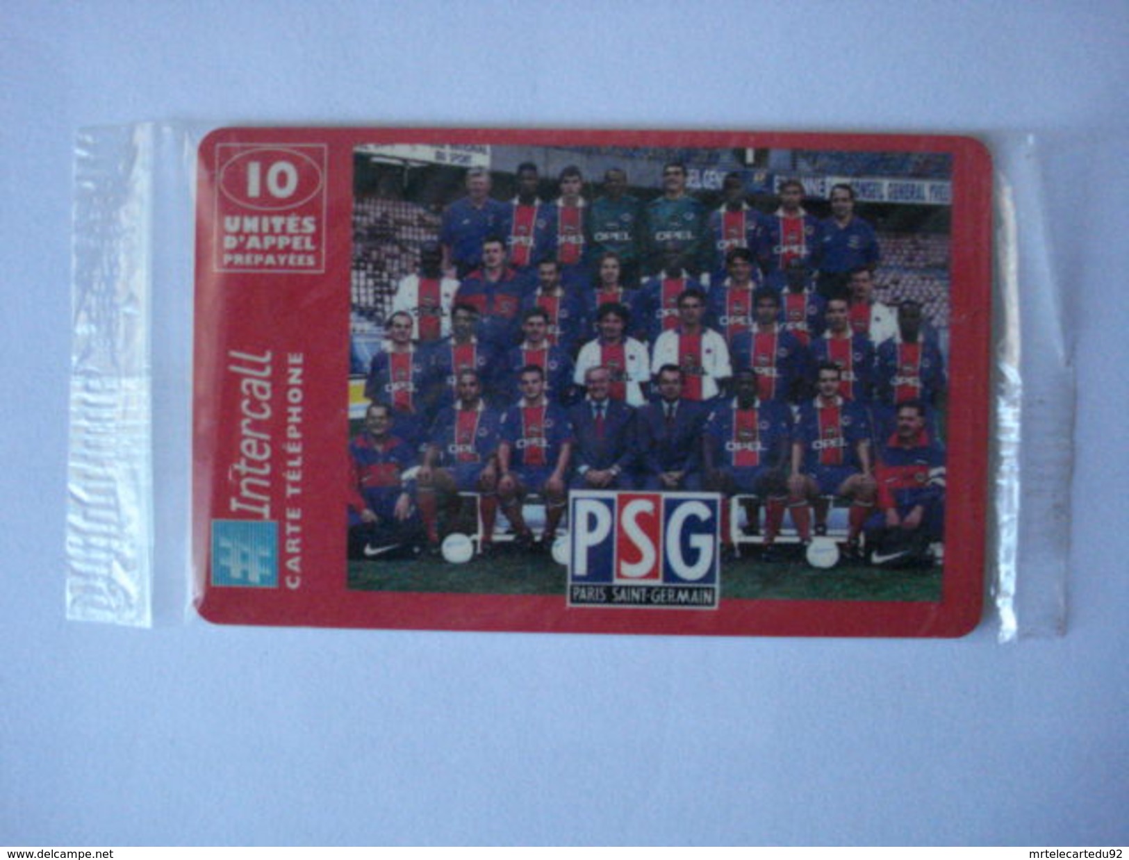 INTERCALL  PR51   " N.S.B "  EQUIPE DU PARIS SAINT-GERMAIN - Cellphone Cards (refills)