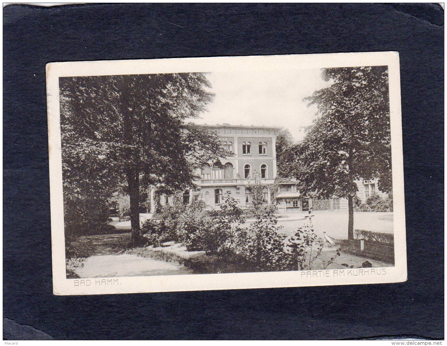 66492    Germania,   Bad Hamm,  Partie Am  Kurhaus,  VG  1913 - Hamm