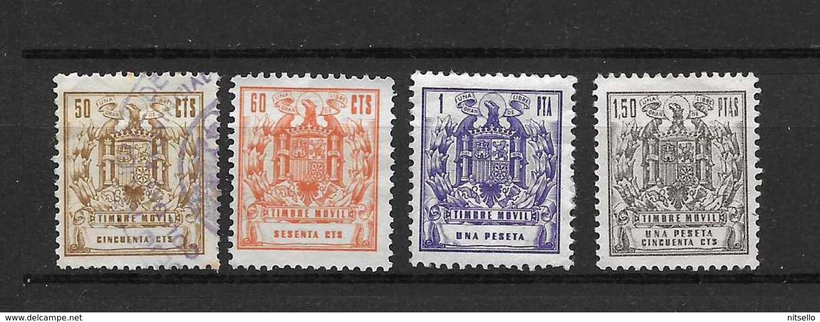 LOTE 1891 C  ///  ESPAÑA  FISCALES -  TIMBRE  MOVIL - Revenue Stamps