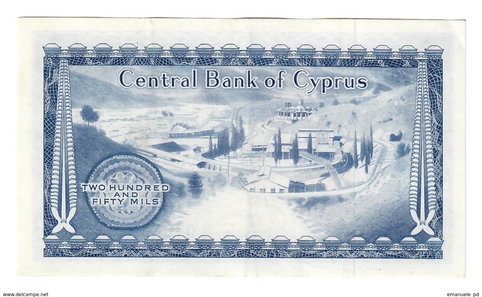 Cyprus 250 Mils 1/10/1981 XF+ - Cyprus