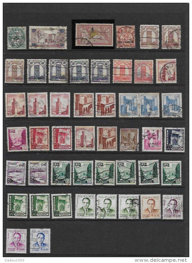 Lot  Timbres Maroc - Marokko (1956-...)