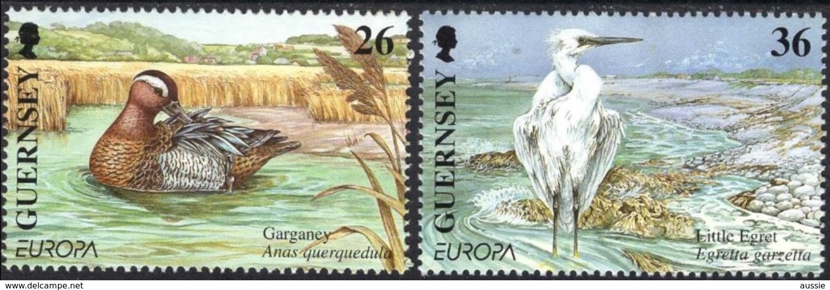 Guernsey Guernesey  Cept 2001 Yvertn° 891-892 *** MNH Cote 3,50 Euro - 2001