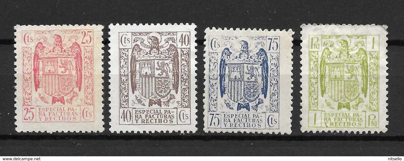 LOTE 1891 B   ///  ESPAÑA  FISCALES -   ESPECIAL PARA FACTURAS Y RECIBOS - Fiscales