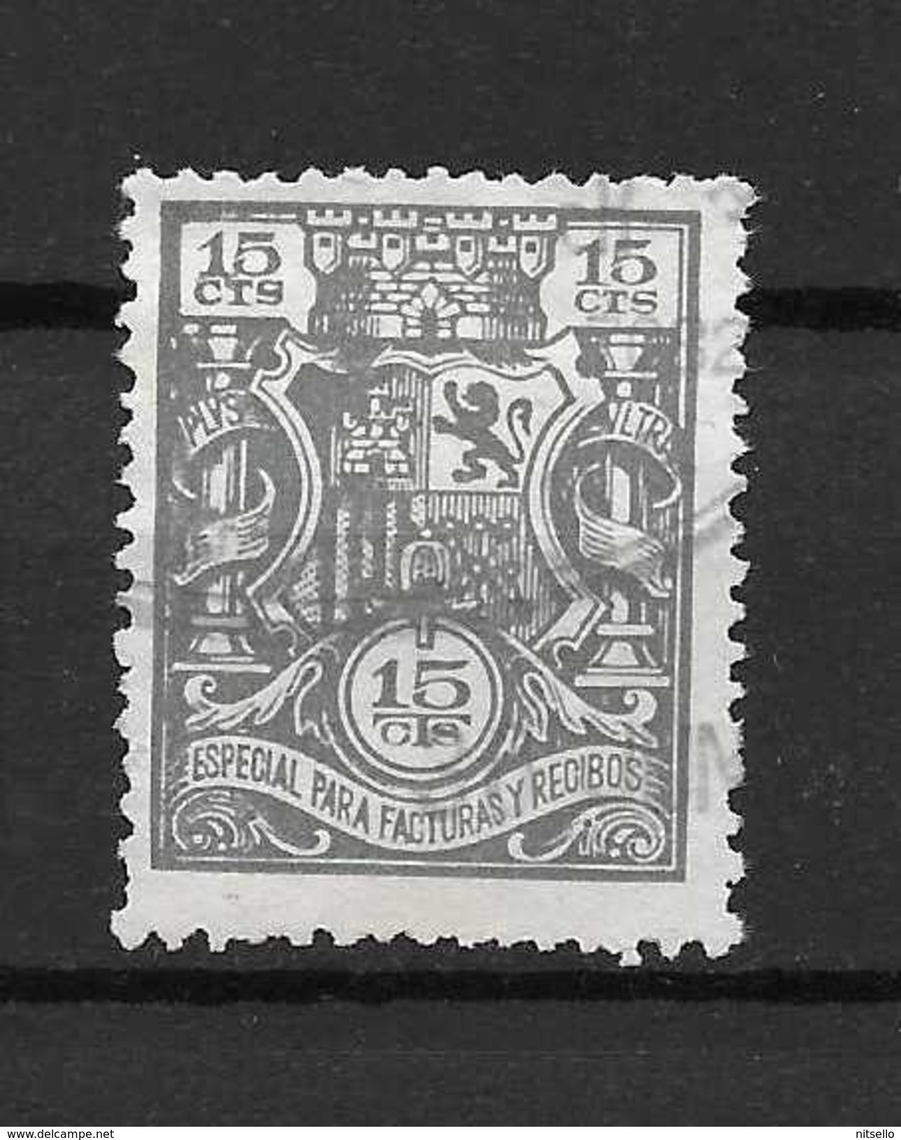 LOTE 1891 B   ///  ESPAÑA  FISCALES -   ESPECIAL PARA FACTURAS Y RECIBOS - Revenue Stamps