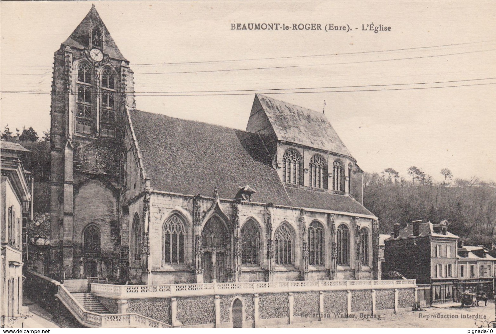 G , 27 , BEAUMONT-le-ROGER , L'Église - Beaumont-le-Roger
