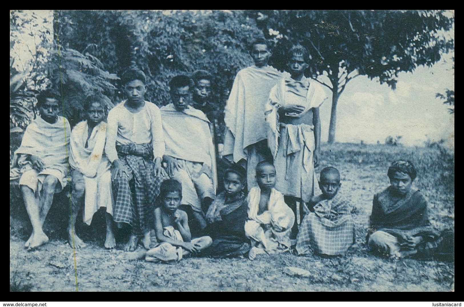 TIMOR - COSTUMES - Tipos E Costumes. ( Ed. Da Missão)  Carte Postale - Timor Oriental