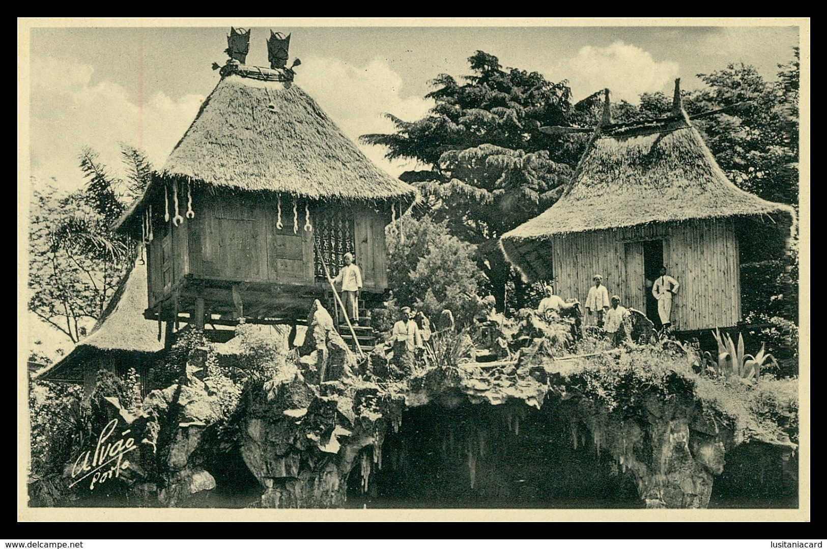 TIMOR - EXPOSIÇÕES -  1ª Exposição Colonial Portuguesa. (Nº 13)   Carte Postale - Oost-Timor