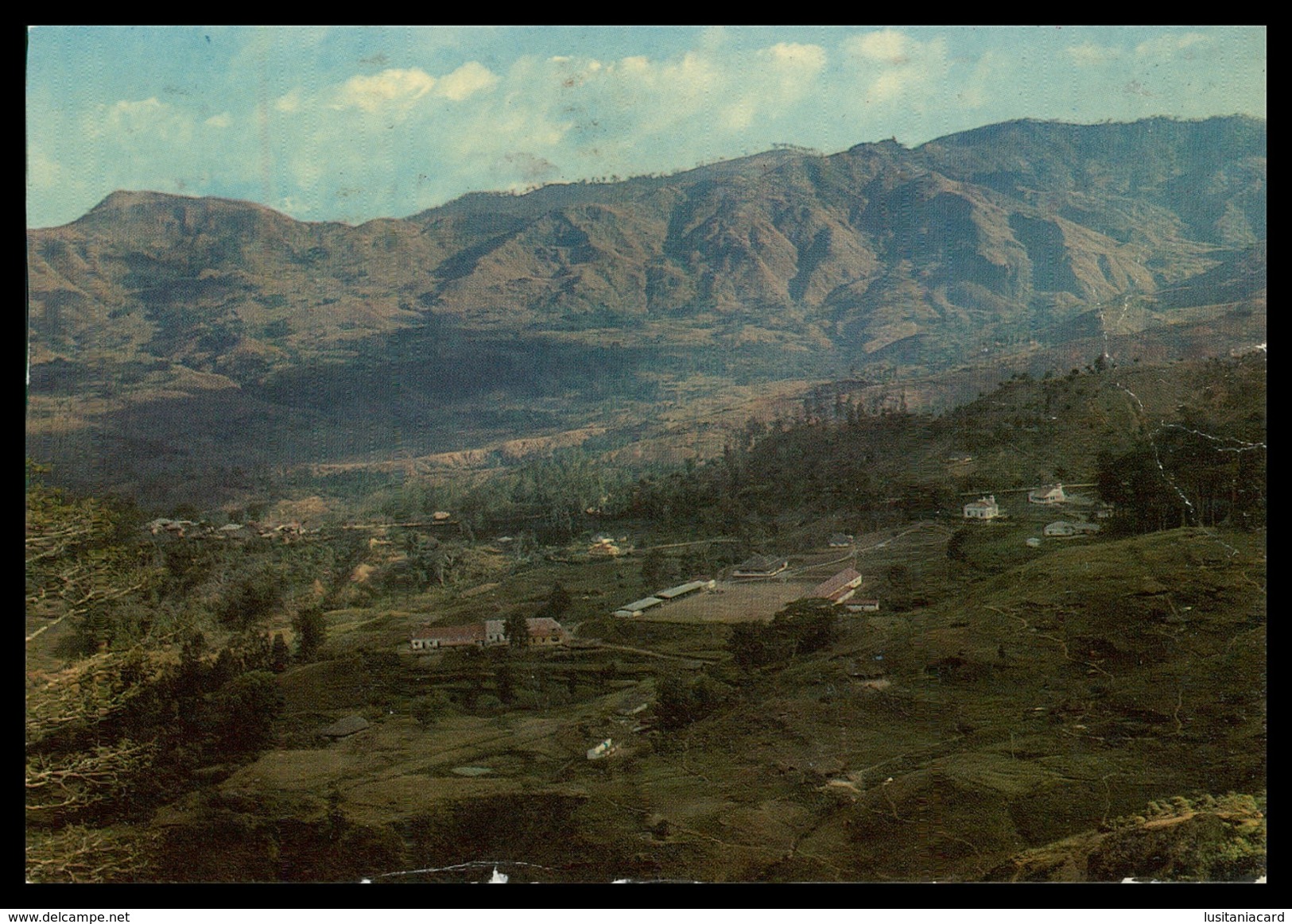 TIMOR - Vista Geral De Maubisse. ( Ed. C.T.I. De Timor)  Carte Postale - Oost-Timor