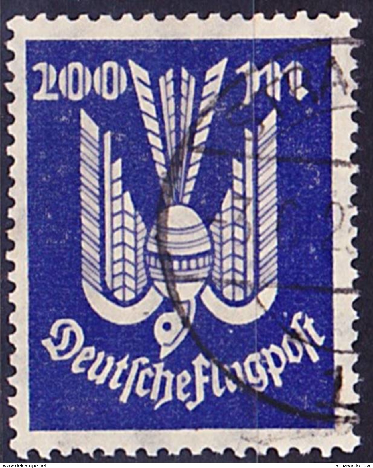 2016-0957 Deutsches Reich 1923 Mi 267 Used O Verfälscht - Gebraucht