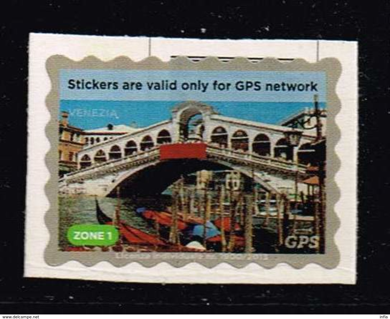 Post Only In GPS Mail Box, Postkartenfreimachung, Venedig O Auf Papier - Sin Clasificación