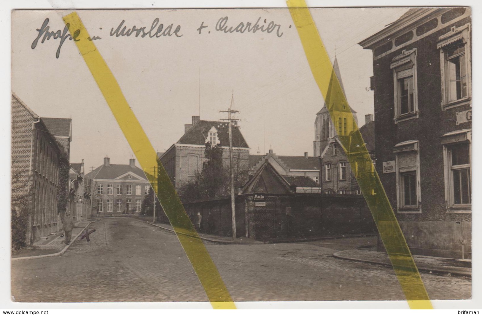 BELGIQUE MOORSLEDE  CARTE PHOTO ALLEMANDE MILITARIA 1914/1918 WK1 WW1 - Moorslede